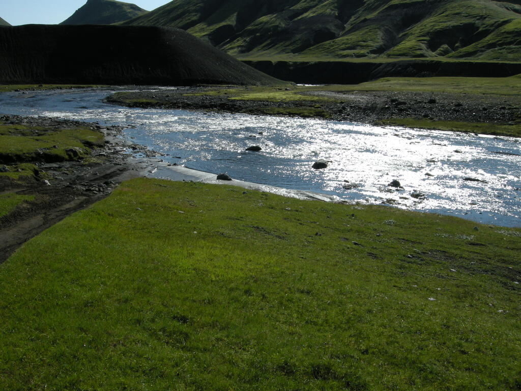 Hungurfit Piste, Furt an der Hungurfit Hütte