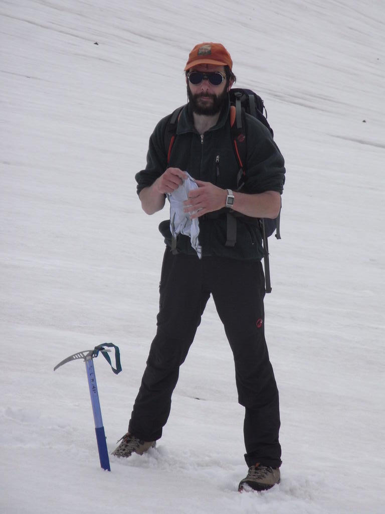 Auf dem Gletscher