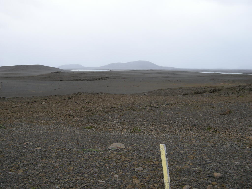 Landschaft nördlich des Hofsjökull