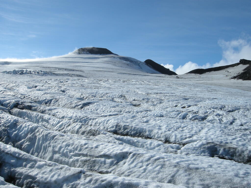Snæfellsjökull, auf dem Gletscher