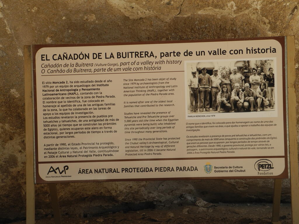 Infotafel El Alero