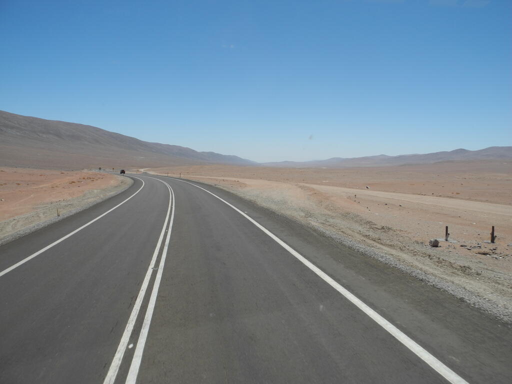 Fahrt durch die Wüste nach Antofagasta